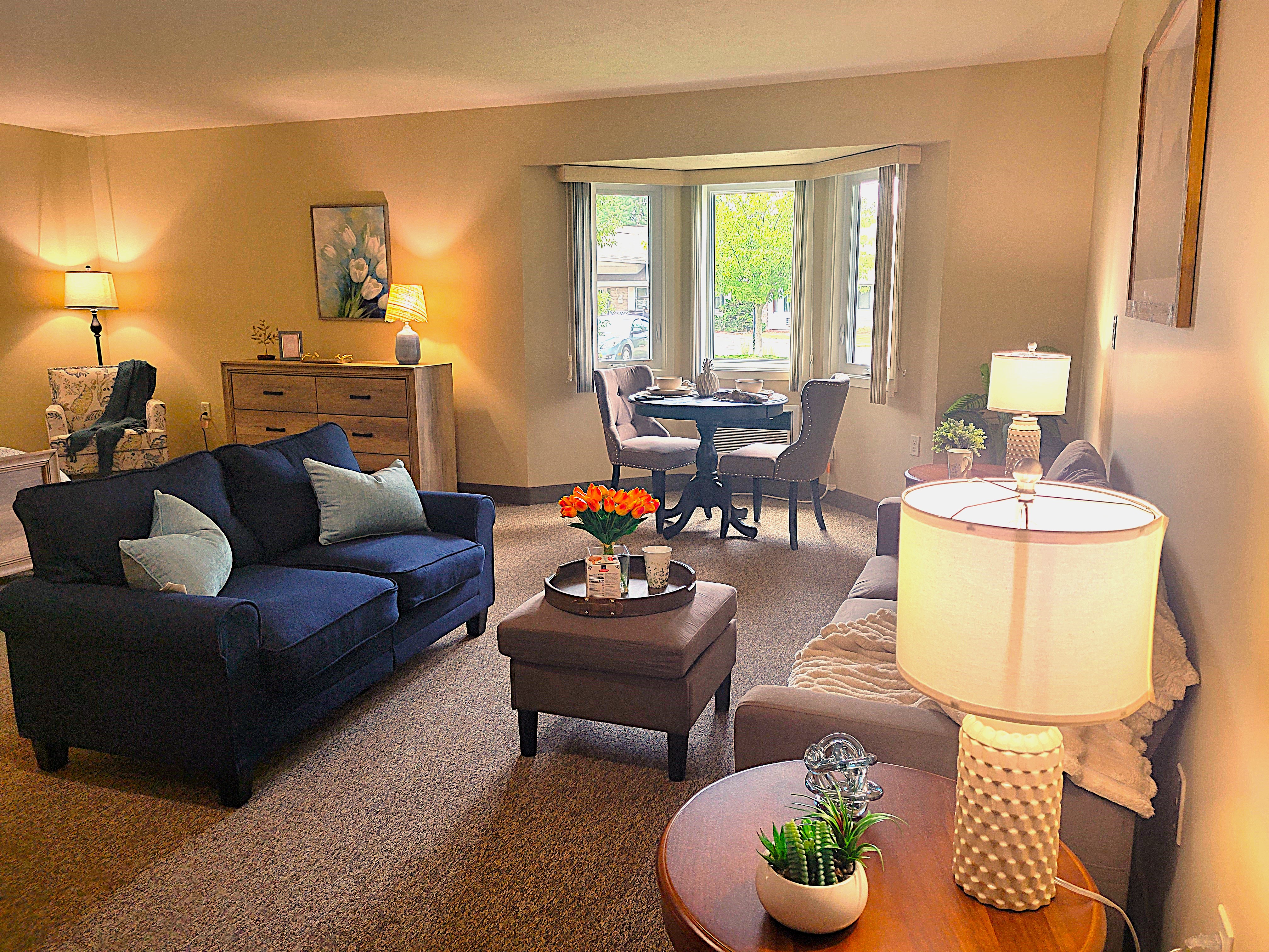 American House Holland Model Apartment Living Room