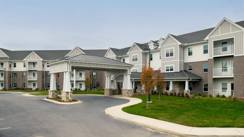Entrance to American House Village at Bloomfield, a Senior Living Community