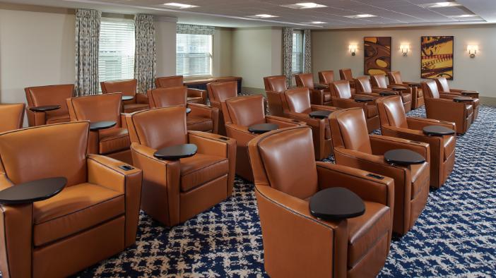 Theater at American House Village at Bloomfield Senior Living Community