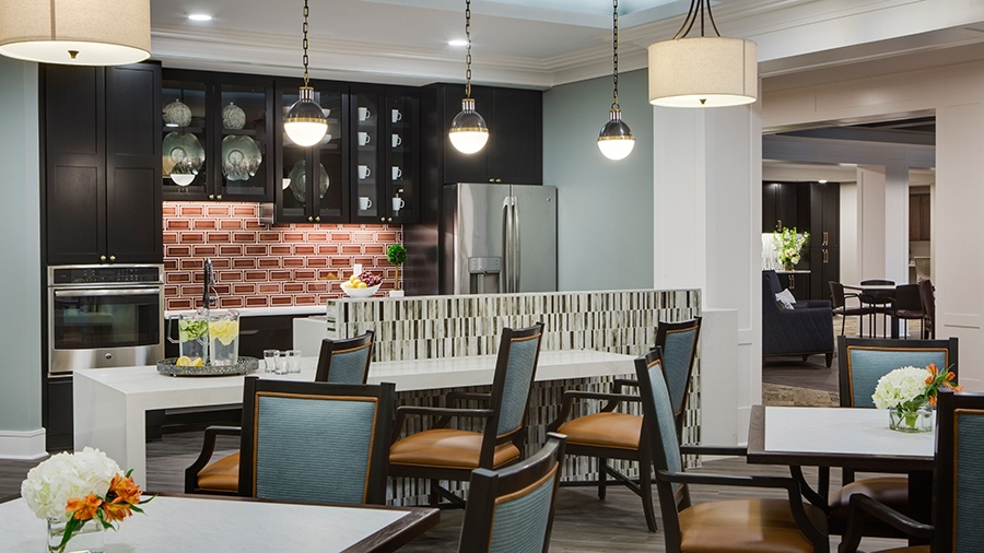 Bistro at American House Town and Country memory care and assisted living facility in Town and Country, MO