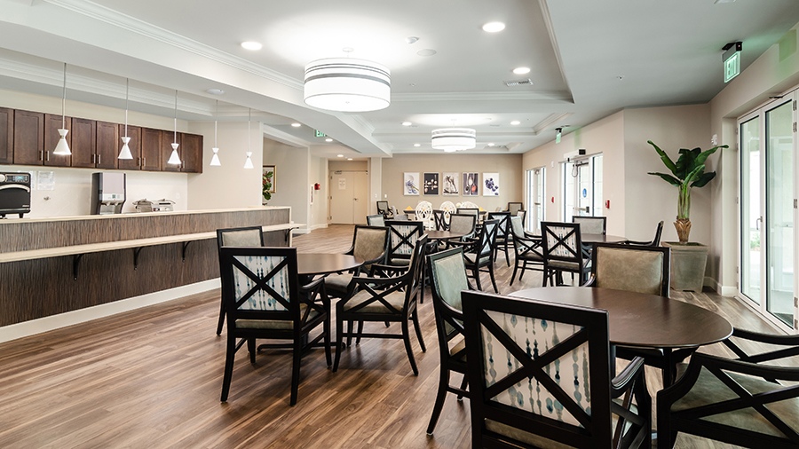 Bistro at American House Ft. Myers assisted living and memory care facility in Fort Myers, FL