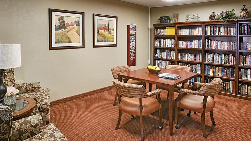 Activities Center at American House Carpenter independent and assisted senior living facility