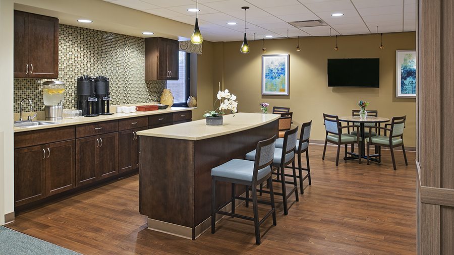Bistro at American House Grosse Pointe Cottage Senior Living Facility