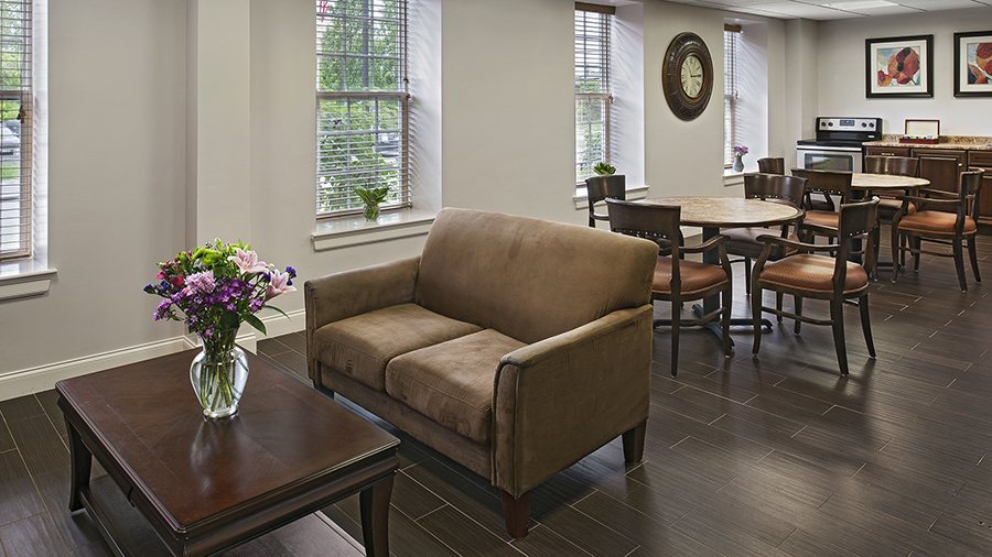 Bistro at American House Keene senior living community in Keene, NH