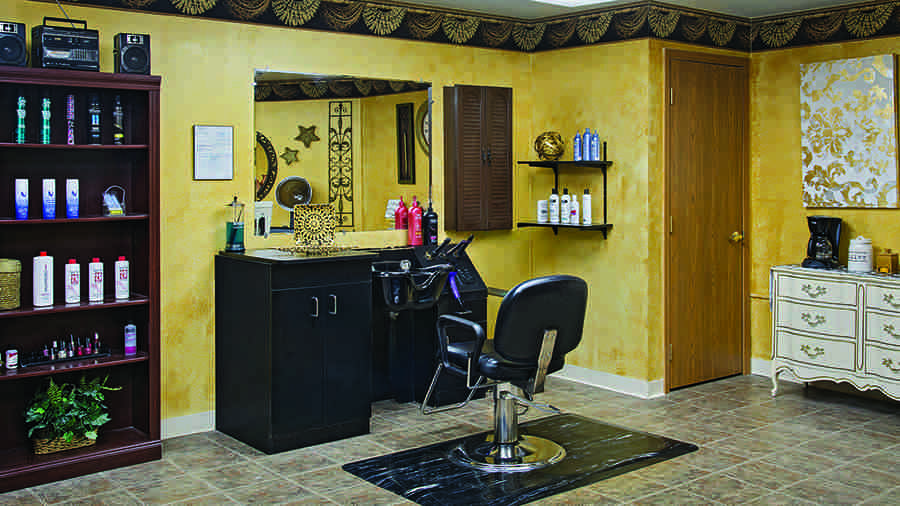 Salon at American House Riverview Senior Living Facility