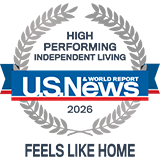 US News & World Report Award for Feels Like Home Independent Living 2026
