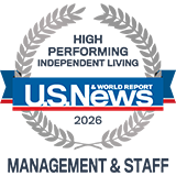 US News & World Report Award for Management & Staff Independent Living 2026