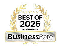 2026 BusinessRate Award Badge to American House