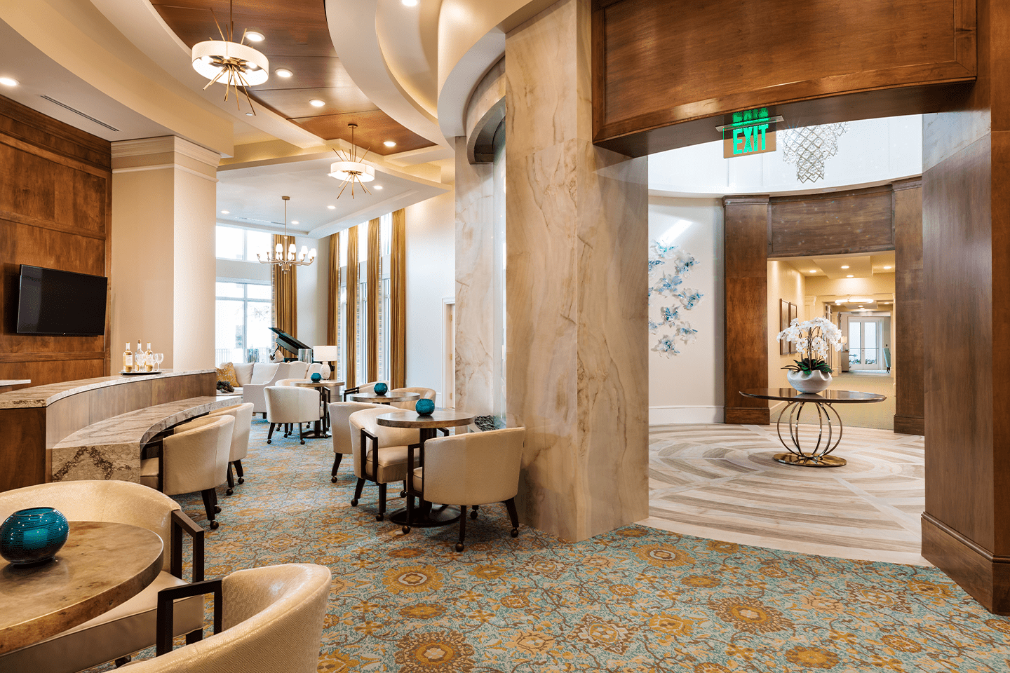 Bistro at American House Naples assisted living and memory care facility