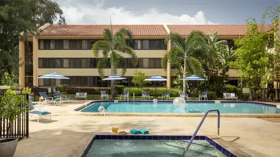 Heated Pool at American House Sarasota Retirement Home adsf