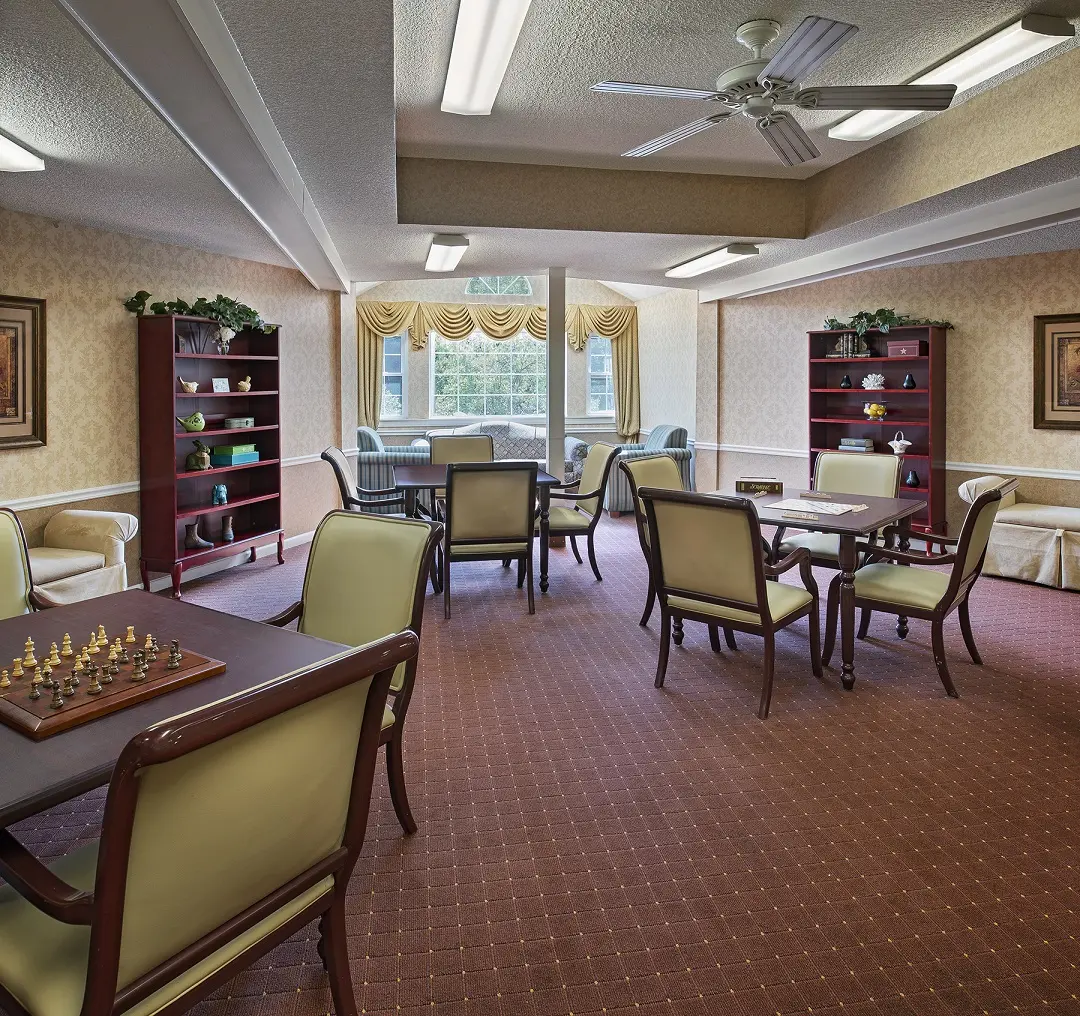 Activities Lounge at American House Westland Hunter Senior Living Community